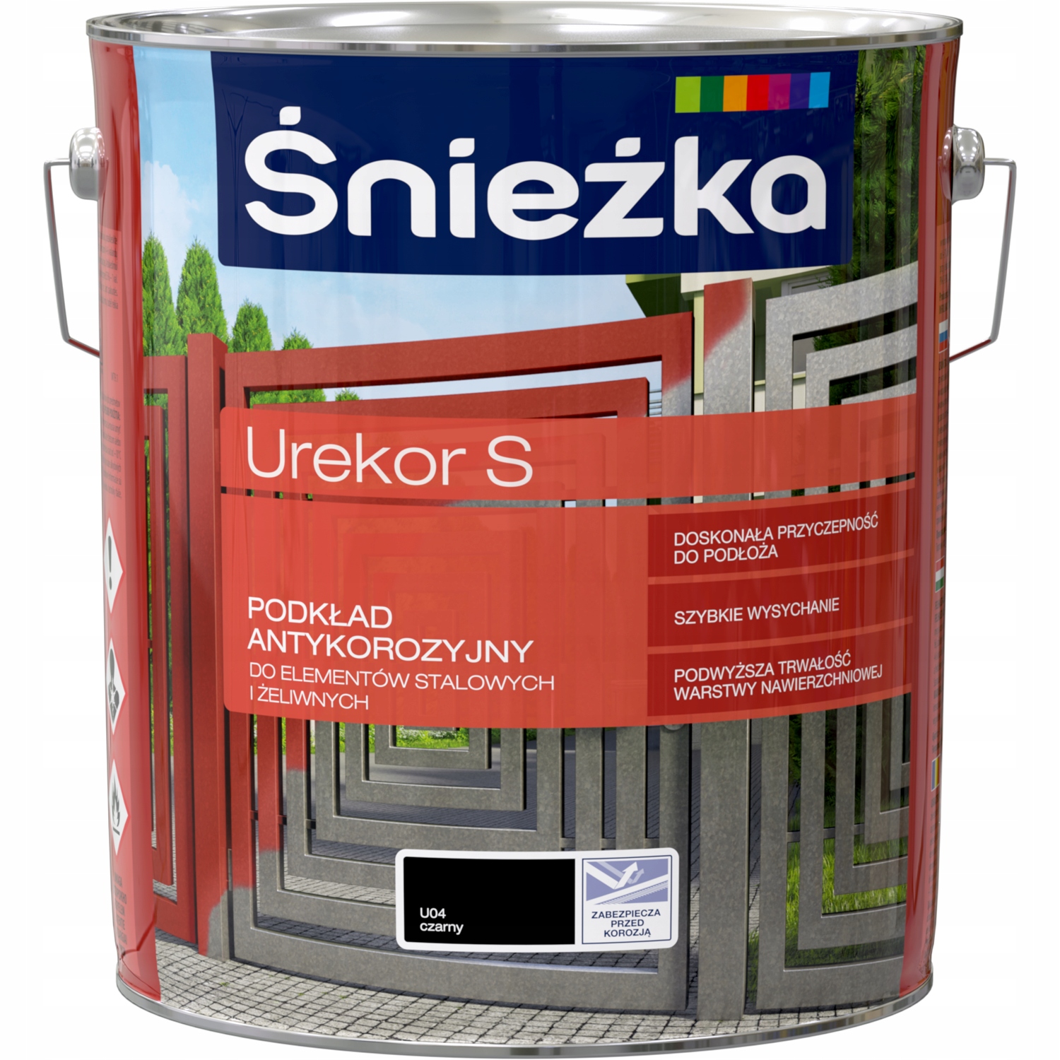Śnieżka Urekor S základný antikorózny náter čierny 10 l